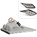 BRZ FRS FR-S GT86 13-16 LED Strip Side Marker Signal Light JDM Conversion Smoke