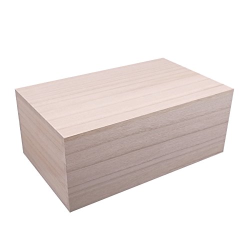 Paulownia Gift Box, S-H Size – Natural Wood