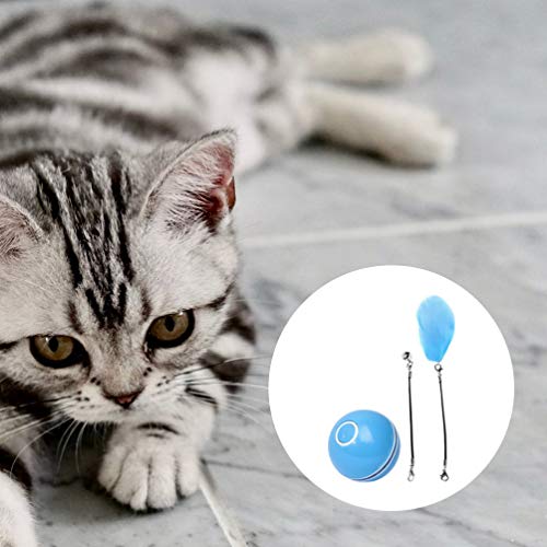 Balacoo Smart Brinquedo Interativo para Gatos Brinquedo Automático para Carregamento USB Brinquedo p