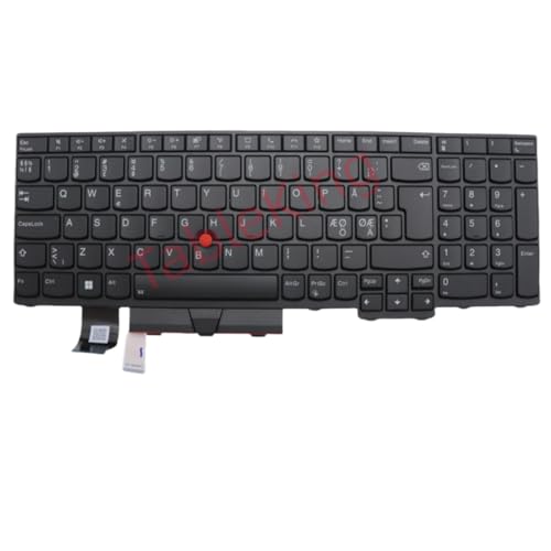 Clavier Lenovo L15 Gen 1 et 2 rétroéclairé nordique pour le télétravail et les déplacements
