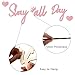 Slay All Day Sign for Girls Room Decor, Preppy Room Decor Aesthetic Funny Stuff for Girls Pink Wall Art Wooden Sign for Teen Girl Bedroom Dorm Home Apartment