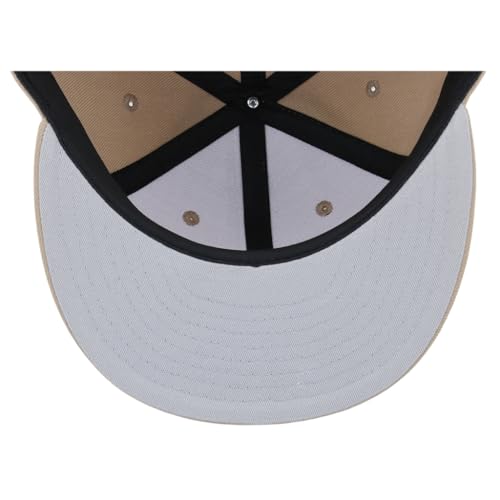 Image of Lids Blank Premium Full Court w /Colored Under Visor Fitted Cap