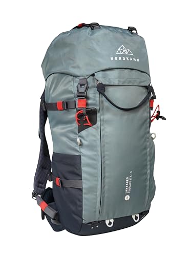 NORDKAMM® Antares Distance Wanderrucksack, Damen & Herren, 2 Rückenlängen, 37L Short oder 40L Long, Trekking Rucksack perfekt zum Wandern, Weitwandern, Bergsteigen, Hochtouren, Ski-Hochtouren