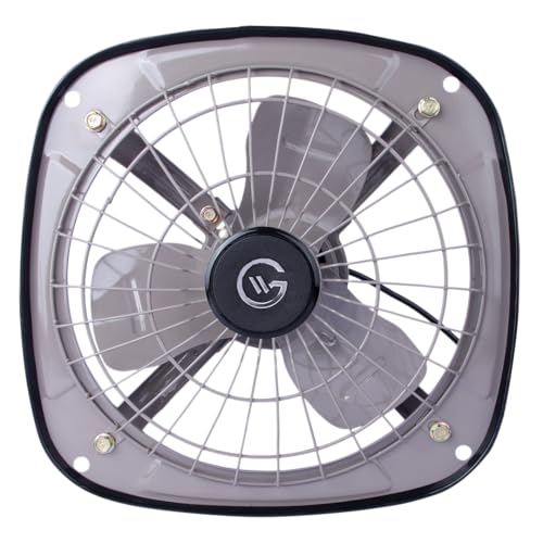 Image of Reversible 2 in 1 Exhaust Fan 9 inch High Speed Strong Air Suction, Rust Proof Body for kitchen And bathroom 225 mm Exhaust Fan (Black)