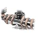 BriskHeat 101060L Samox Heating Tape 1400F (760C), 1" Wide by 6ft Length, Leads Opposite Ends