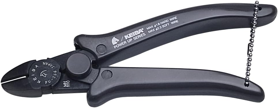 6-1/2" Power Max Compound Semi-Flush Cutters Pliers Made in Japan Jewelry Making Wire Metal Forming Cutting Shaping Tool