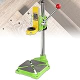 POWLAB Floor Drill Press stand Work Station Stand Table Top 90° Rotating Fixed Frame for Drill Workbench Repair Press Table Only for Clamping Range 38mm-42mm