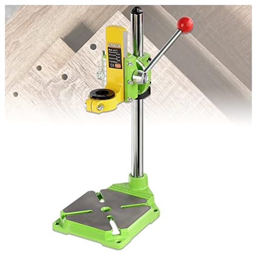 POWLAB Floor Drill Press stand Drill Press Work Station Stand Table Top Drill Press 90° Rotating Fixed Frame for Drill Workbench Repair Drill Press Table Only for Clamping Range 38mm-42mm