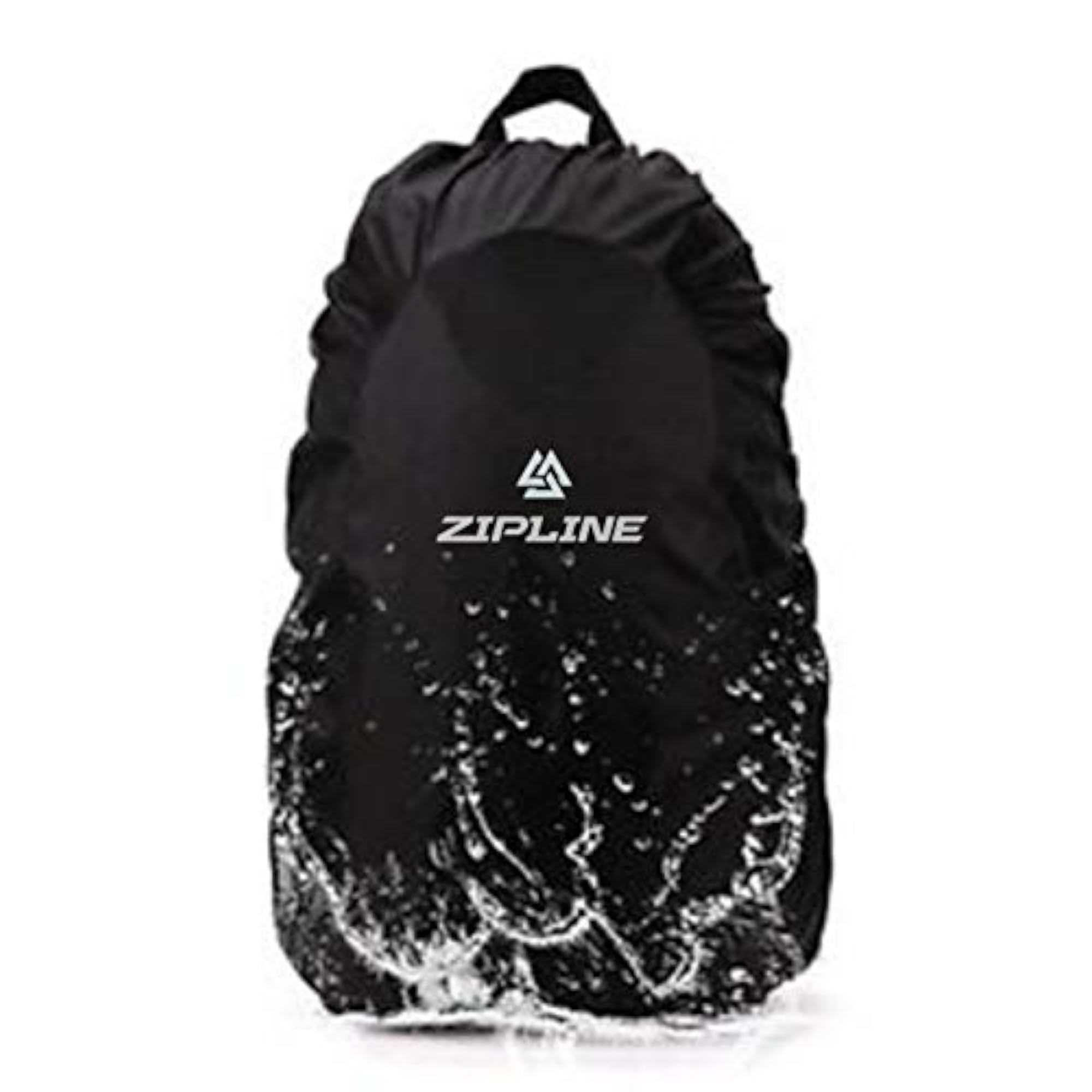 Rain & Dust Nylon Foldable Waterproof Cover, Black