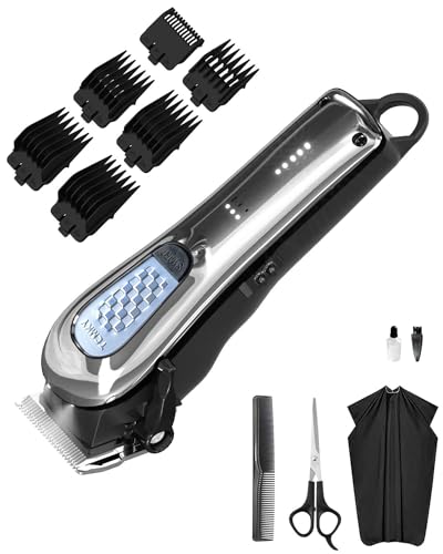 TCMKY Hair Clippers for Men Cordless&Corded Barber Clippers for Hair