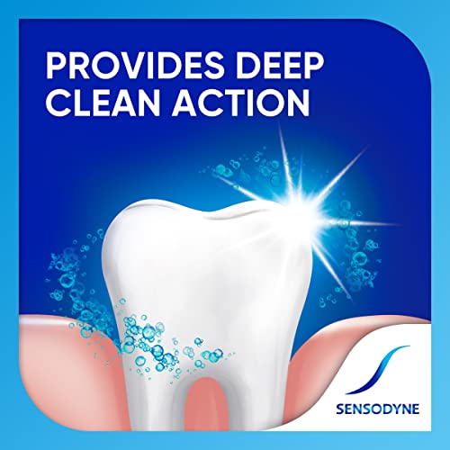 Sensodyne Deep Clean Sensitive Toothpaste, Cavity Prevention And Sensitive Teeth Treatment - 4 Ounces #TOP3