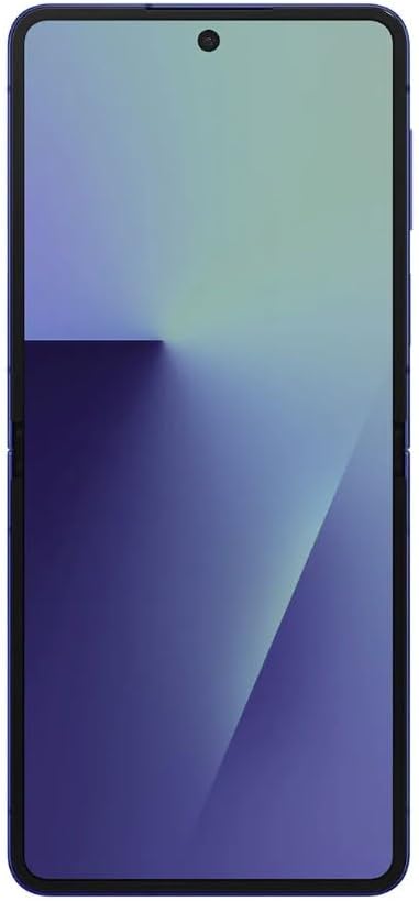 Samsung Galaxy Z Flip7 Cell Phone, 512GB AI Smartphone, Android, Long Battery Life, 2025, US Version, Blue Shadow, T-Mobile (Renewed)