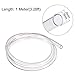 uxcell PVC Clear Vinyl Tubing, 16mm(5/8