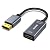 BENFEI Active DisplayPort to HDMI Adapter 4K@60Hz, Compatible with PC,Laptops, Desktop, Tablets, or DisplayPort Docking Stations, Supporting Eyefinity for Multi-Screen Gaming