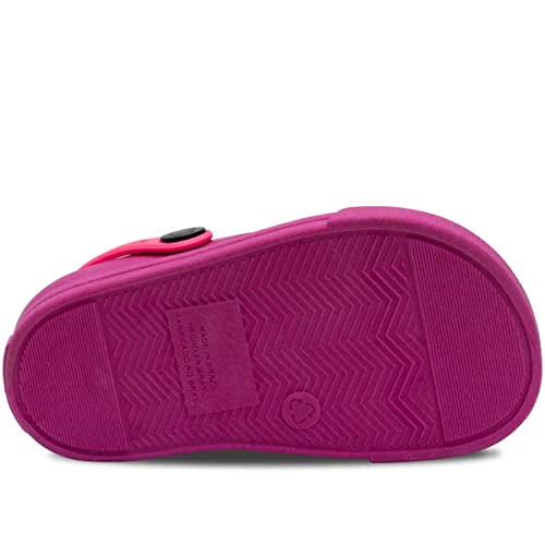 Sandália Babuche Infantil Feminina Chinelo Leve Macio 12.64 (Rosa Pink, Infantil, br_footwear_size_s