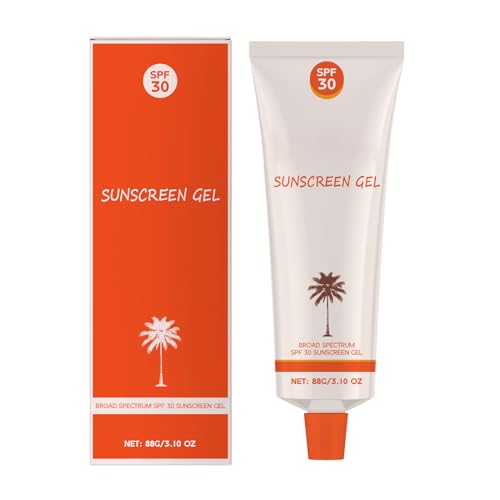 Gel bronceador intensivo, SPF 30, acelerador de bronceado con efecto bronceador, loción de crema de 88 g para acelerador de la humedad, hidratación, cuidado de la piel, cuidado de la piel, cuerpo