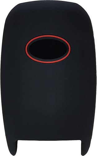 Miniatura 7 de GFDesign Funda de silicona para llavero de 4 botones, protector sin llave compatible con Kia K3 K5 Cerato Forte Optima Rio Rio5 Sorento SY5JFFGE04