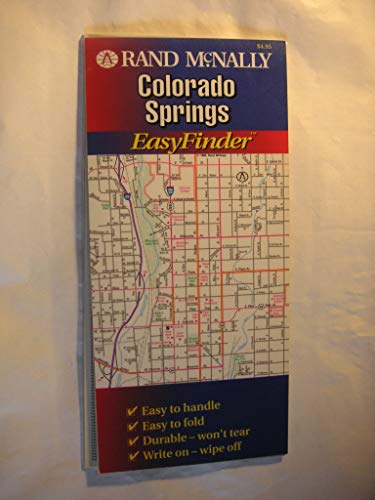 Rand McNally Easyfinder Colorado Springs Map (Easyfinder Map)