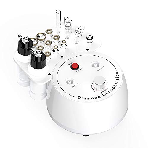 Sextupole Diamond Microdermabrasion Machine Professional 3 In 1 Diamond Dermabrasion Facial Beauty Machine Facial Care Salon Equipment For Blackhead Removal Skin Care & Diamond Microdermabrasion Replacement Tips #TOP1