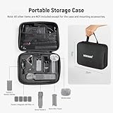 NEEWER BASICS 16 in 1 Accessories Kit Compatible with DJI OSMO Pocket 3, Mini Tripod Selfie Stick Chest Strap Magnetic Neck Mount Extension Adapter Mountaineering Cycling Dual Cam Vlog, GP-52 - Image 6