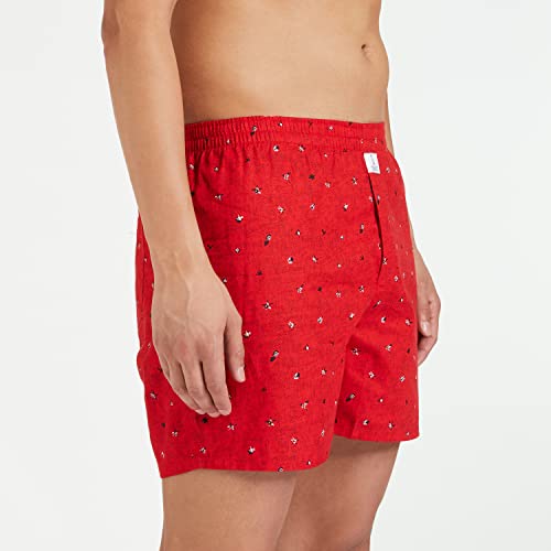 Image of Longies Men's Cotton Printed Regular Boxer Shorts