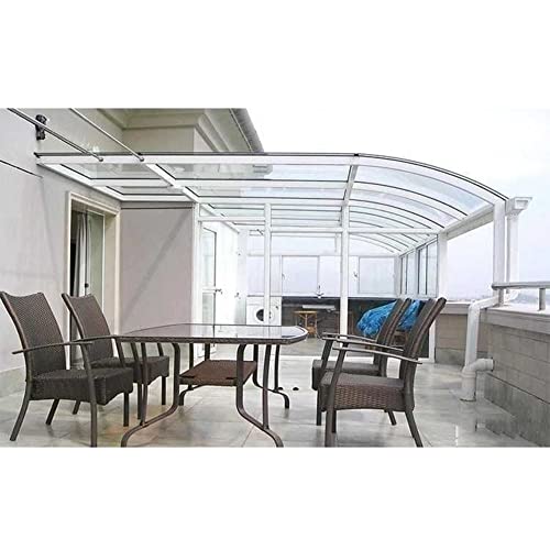Feuille de polycarbonate transparente pour serre et toiture résistante - 5