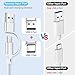 𝟐𝟎𝟐𝟓 𝐔𝐩𝐠𝐫𝐚𝐝𝐞𝐝 for Apple Watch Charger,[USB A/C Dual Port Cable][Portable Travel Essentials]Compatible With iPhone 16/15,Magnetic Wireless Charging for iWatch Series Ultra 2/SE 2/10~1,[4FT]