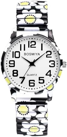 JewelryWe Herenhorloge met elastische band