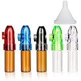 5 Piece Spice Powder Tool with Spoon,2.75 Inch Height Small Storage Bottle with Mini Funnel,Bottle...