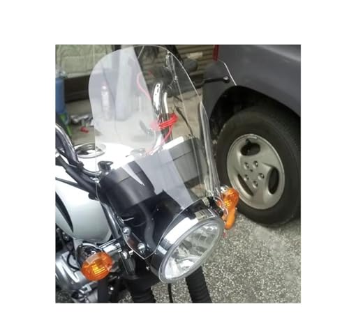 Saute vent moto XJR1300 pare-brise de rue transparent phare rond