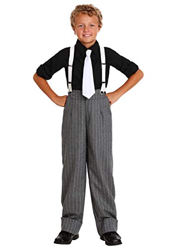 Kid's Mafia Underboss Costume 1920S Gangster Costume For Boys Small #TOP17