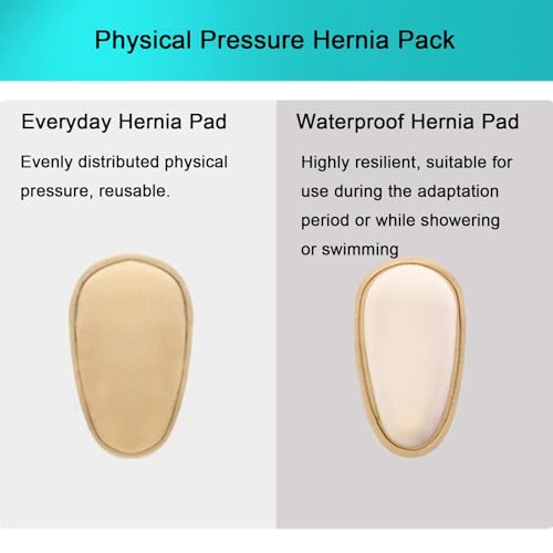 Faja para hernia para hombre y mujer, ajustable con 4 almohadillas de presión miniatura 6