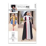 Know Me Misses' and Women's Short Romper and Floor Length Jumpsuit Sewing Pattern Kit, Design Code ME2027, Sizes 20W-22W-24W-26W-28W