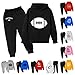 Youth Hoodie Pants Outfit Hoodie and Sweatpants Suit Graphic 2 Piece Fashion Sweatshirt Set for Boys Girls
