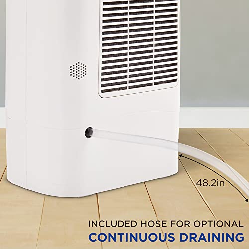 Ivation Smart Wifi Dehumidifier, Compact 19-Pint Desiccant Home Dehumidifier With Drain Hose & Smartphone Control | Ideal For Basement, Bathroom, Rv, Office, Kitchen & Small Spaces Up To 410 Sq/Ft #TOP3