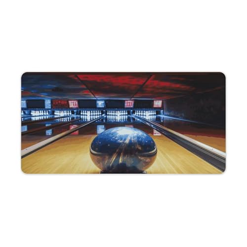 Bowling Desk Mat Alfombrilla grande antideslizante