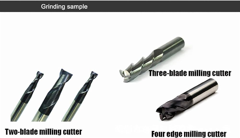 Fast Tungsten Steel High-Speed Steel Milling Cutter Grinder 2-Edged 3-Edged 4-Edged Milling Cutter Grinding end Mill Cutter
