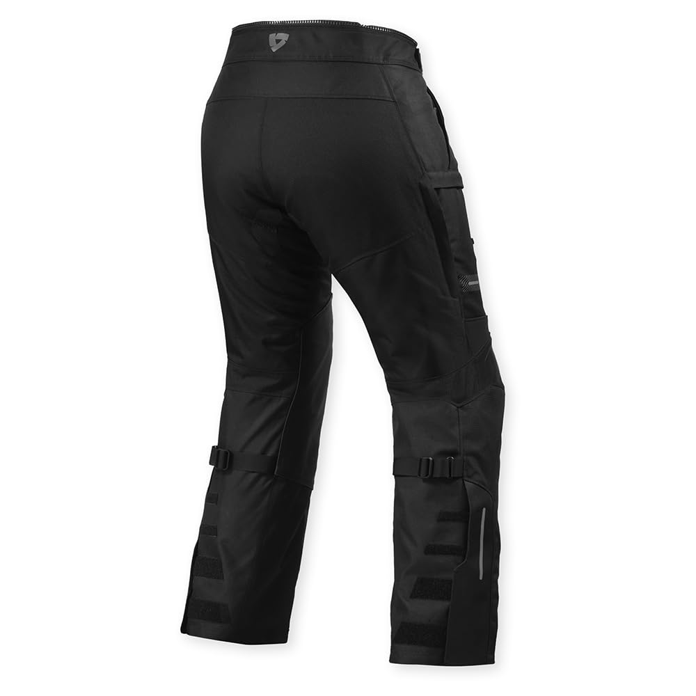 Revit Sand 5 H2O wodoodporne damskie motocyklowe spodnie tekstylne, czarny, 42