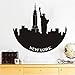 New York Statua Della Libertà Stickers Murali Adesivi Adesivi Home Decor Vinile Rimovibile Muursticker Camera Da Letto Accessori Xutongrui