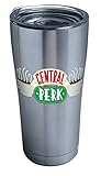 Tervis Warner Bros Friends Central Perk Stainless Steel Insulated Tumbler with Clear and Black...