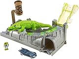 Hot Wheels DC Killer Croc Playset