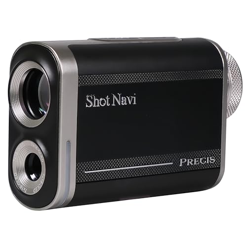 Shot Navi(�V���b�g�i�r) PRECIS �S���t ���[�U�[�����v 7�{ OLED 0.02�b���� �덷±20cm 2000yd�Ή� 3D�v�� ���፷ON/OFF �s���V�[�N �y�� IPX4 �[�d�� Type-C ���{�� (�u���b�N)