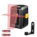 OLI Compact Self-Leveling Laser Level Tool Horizontal and Vertical Cross Line Laser With Magnetic Mount Base, Battery Included(Grey)