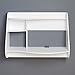 Prepac Kurv Floating Desk, White (WEHW-0901-1)
