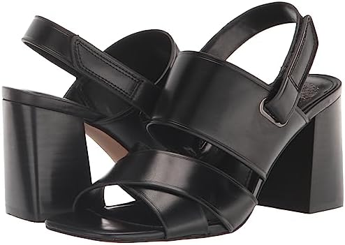 Vince Camuto Women's Bebendy Block Heel Sandal Heeled, Black, 8.5 | Image 6