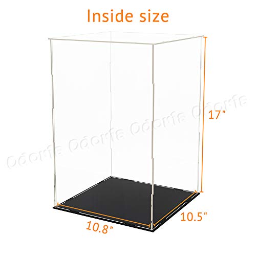 Odoria D-S-43CM-H Clear Acrylic Assembly Required Display Box Case 17 Inch High Figure Display Dustproof thumb #2