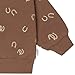Gerber Baby Boys' 2-Piece Fleece Sweatshirt and Jogger Set, Brown Horseshoe, 3-6 Months