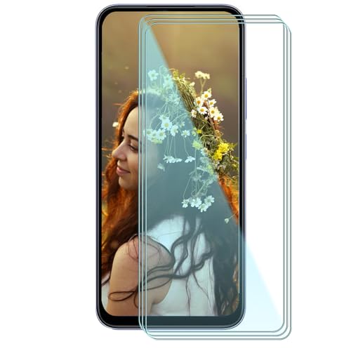 TIANDIMY 3 Pack Screen Protector for Realme C33,Tempered Glass Film with Easy Installation Tool,Case-Friendly,HD Clear,Anti Scratch Bubble Free,Ultra Resistant.