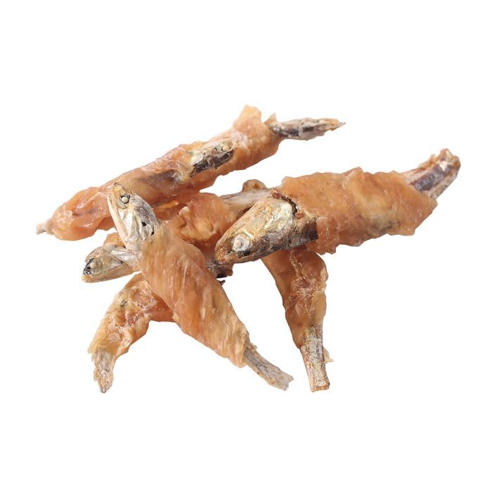 Dehner Premium Hundesnack, hochwertiges Leckerli getreidefrei, Kausnack für Hunde, Huhn / Fisch, 170 g