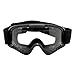 TMS Youth Motocross Motorcycle Dirt Bike ATV MX Off-Road Goggles~Black